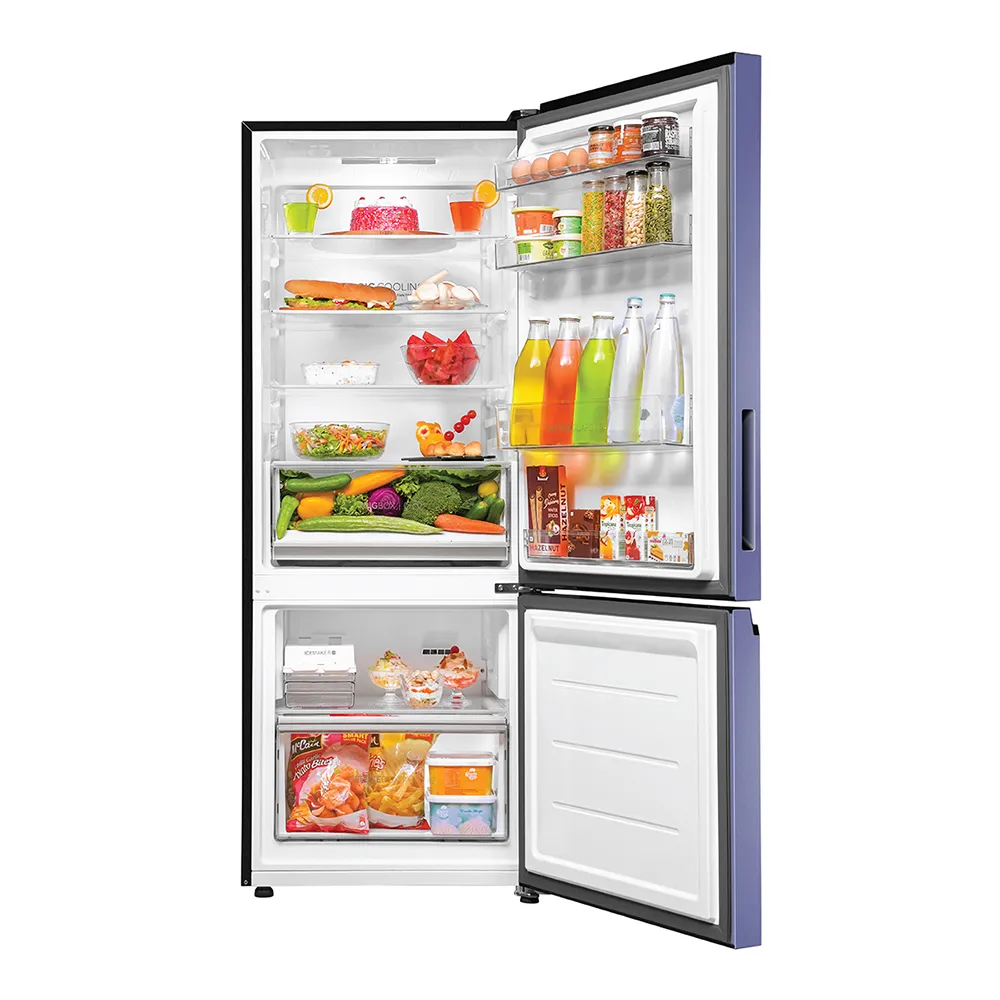 Haier 325L 2 Star Inverter Frost Free Double Door Bottom Mounted Refrigerator - HRB-3752BSI-P